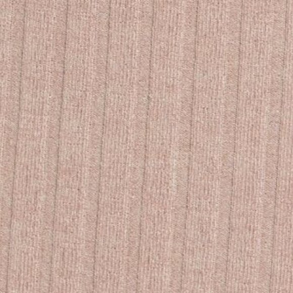 NWT Floret Studios Twist Back Long Sleeve Ribbed Sweater Dress, Mocha, Sz Medium - Picture 7 of 14